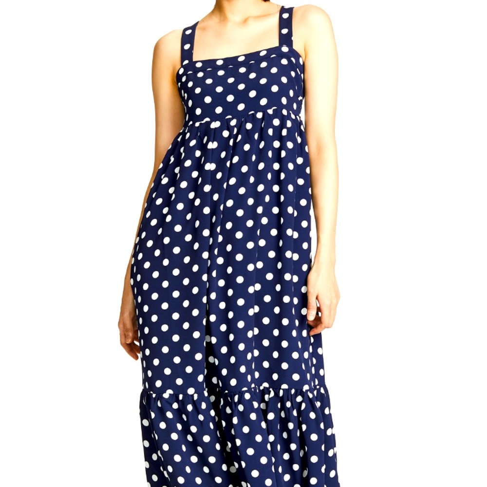 English Factory Sleeveless Maxi Dress